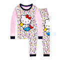 Miniatyrbild 1 av 3: Barn Flickor Pojkar Katt Katie Pyjamas Långärmad Outfit Bekväm Nattkläder Pyjamasset #3 #3 90cm