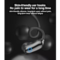 Miniatyrbild 5 av 6: Wireless Sports Headphones with Ear Hooks IPX7 Waterproof Svart Sort