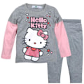 Miniatyrbild 1 av 3: Barn Flickor Pojkar Katt Katie Pyjamas Långärmad Outfit Bekväma Nattkläder Pyjamasset #2 #2 110cm
