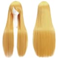 100 cm/39 tommer middels lang rett dame anime kostyme parykk color 1
