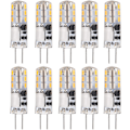 Miniatyrbillede 1 af 5: G4 LED-pærer Dæmpbare J-C Bi-Pin Sokler Lyspærer 1.2W AC/DC 12V