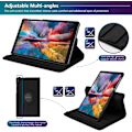 Miniatyrbillede 3 af 8: Samsung Galaxy Tab A7 Lite T220/T225 etui/stativ Sort