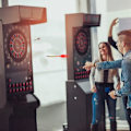 Miniatyrbild 5 av 5: Plastspetsdartpilar för elektronisk darttavla, 12 dartpilar med mjuk spets för