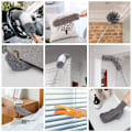 Miniatyrbillede 7 af 9: Mikrofiber Støvbørste Udtrækkelig Støvopsamler Multifunktionel Støvsamler til Rengøring af Højt Loft, Persienner, Møbler, Biler 7pcs