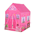 Miniatyrbild 1 av 5: Lektält för Flickor Rosa Prinsesslott Pop Up Tält Inomhus Utomhus Lek [C]