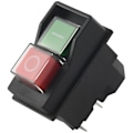 Miniatyrbilde 1 av 5: Vanntett Elektromagnetisk Trykknappbryter 5 Pins Kjd17 220-240v Spole Magnetiske Sikkerhetsbrytere