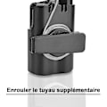 Pikkukuva 2 / 5: 360 astetta kääntyvä kotelo MiniMed-pumpuille - Vyöklipsi diabeettiselle insuliinipumpulle (musta) - XinHan