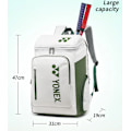 Miniatyrbilde 3 av 5: YONEX Profesjonell Badminton Tennis Bag 2-3 Racket Ryggsekk Light Green