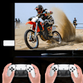 Miniatyrbild 7 av 10: 40 000+ 4K HDMI TV-spelpinne Retrospelkonsol med 2 trådlösa handkontroller M15 128G + 30,000 games