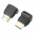 Miniatyrbilde 3 av 5: 6-pakning høyre vinkel HDMI-kontakt, 90 grader & 270 grader HDMI Ma v