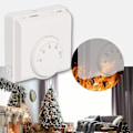 Miniatyrbillede 3 af 5: Værelsestermostat Universal Standard Værelsestermostat Mekanisk Værelsestermostat Energibesparende Mekanisk Temperaturstyring