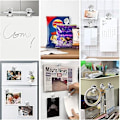 Miniatyrbillede 5 af 5: Magnetiske Clips 12 stk., Stærke Køleskabsmagnet Krog Clips Perfekt Magnetisk Clip Køkken Køleskab Fryser Ridsefast Magneter Whiteboard Magneter f
