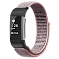 Miniatyrbilde 1 av 4: Nylonarmbånd Fitbit Charge 3/4 Rose Gull