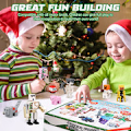 Miniatyrbild 4 av 5: Julkalender 2024 Minecraft, 24 Dagar Leksaksfigurer Byggklossar Nedräkningskalender, Pojkar Julkalender Överraskningsgåva