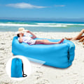 Miniatyrbillede 1 af 5: Oppustelig Luftsofa, Vandtæt Luftsofa Luftpose, Luftmadras, Bærbar Luftstol, Oppustelig Udendørs Sofa Til Camping, Park, Strand, Have