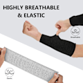 Miniatyrbillede 2 af 7: stk. skærefaste ærmer med tommelfingerhuller, niveau 5 armbeskyttelse, resistente anti-slid sikkerheds underarmsbeskyttere til havekøkken