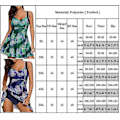 Miniatyrbild 3 av 3: Dam Vadderad Baddräkt Trosor Tankini Set Baddräkt Plus Size Grön Green 3XL