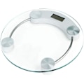 Miniatyrbillede 2 af 5: Digital badevægt i glas med 180 kg kapacitet og LCD-display