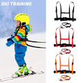 Miniatyrbild 3 av 5: JFJC Skidharness för Barn med Justerbart Koppel Snowboard Skate Träningsharness för Utomhus Vintersporter Röd