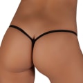 Miniatyrbild 3 av 5: Kvinnors sexiga underkläder Tanga G-string trosor nattkläder Black L
