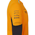 Miniatyrbild 6 av 8: McLaren F1 2023 Officiell Team T-shirt Orange Herr Casual Kortärmad Black XL