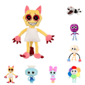 Miniatyrbild 7 av 7: Dandys World Horror Games Plyschleksak Pebble Scrap Poppy Goob Fylld Dockgåva #3
