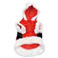 Miniatyrbild 3 av 8: Husdjurskläder Jul Hundkläder Vinter Hoodie Tomtekläder Red L