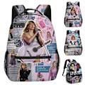 Miniatyrbild 4 av 7: Taylor Swift Ryggsäckar för Studenter, Väska med Bokväskor för Barns Skolväska Lätt #3