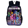 Miniatyrbild 1 av 5: Monster High Barnryggsäck Skolväska Resväska Student Ryggsäck C