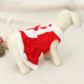 Miniatyrbild 6 av 8: Husdjurskläder Jul Hundkläder Vinter Hoodie Tomtekläder Red L