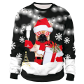 Miniatyrbild 5 av 11: Jul Kvinnor Långärmad Sweatshirt Jul Casual Pullover E