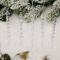 Miniatyrbild 3 av 7: 12 st DIY julgran istapp prydnader vinterdekorationer