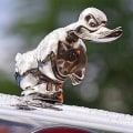 Miniatyrbild 4 av 8: Arg Angry Rubber Duck Hood Dekor Bonnet Bil Rolig Stötfångare Dekor silvery