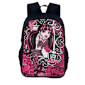 Miniatyrbild 1 av 5: Monster High Barnryggsäck Skolväska Resväska Student Ryggsäck B
