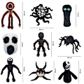 Miniatyrbild 3 av 3: Roblox Rainbow Friends Doors Plysch Fylld Dockleksak 9 26cm