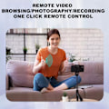 Miniatyrbild 7 av 10: TikTok Scrollningsring Fjärrkontroll för Bluetooth Sidvändare Ring Scrollare för Kamerautlösare Kort Video och Musik iOS Android Telefon Kompatibel Pink