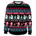Miniatyrbild 7 av 11: Jul Kvinnor Långärmad Sweatshirt Jul Casual Pullover C