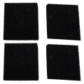Miniatyrbillede 1 af 3: 10 stk. Affaldsbeholder Udendørs Affaldsbeholder Deodorizer Bleie Spand Filter Absorberer Affald Sort 16.5x15cm Black 16.5x15cm