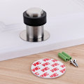 Miniatyrbilde 1 av 5: Dørstopp 43 x 46 mm - rustfritt stål farge 2 stk (ingen boring nødvendig)