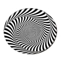 Miniatyrbillede 1 af 5: Rund Vision Tæppe 3D Visuel Tæppe Gulvmåtte Hjem Dekoration D