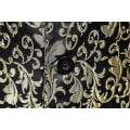 Miniatyrbild 3 av 4: Herrar Metallic Paisley Tryckt Väst VästMgold gold M