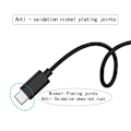 Miniatyrbilde 4 av 5: Erstatning kompatibel Samsung Smart TV fjernkontroll lader ledning adapter trådløs USB type C lading