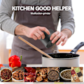 Miniatyrbilde 5 av 5: （svart）Kaffe Grinder, Quiet Spice Grinder, One Touch Coffee Mill for Beans, Spices and More, with Clean Brush
