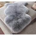 Miniatyrbilde 5 av 5: Plysj Falsk Pels Teppe Saueskin Teppe Løper 2 X 3 Ft Myk Fluffy Saueskin Stolkledning Sete Pute Pute Shaggy Saueskin Område Tepper Kaste Teppe Kompatibel Med