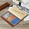 Miniatyrbillede 4 af 5: Til Min Datter Læderjournal - 140 Siders Notesbog Gave, Genopfyldbar Rejsejournal Dagbog Skitsebog Skrivejournal Graduation Tilbage Til Skolen