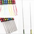 Miniatyrbild 4 av 5: New 2M Portable Retractable Handheld Windsock Flagpole Telescopic Random Color 2m