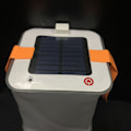 Miniatyrbild 3 av 5: Solcellsdriven Campinglykta - Uppblåsbar LED-lampa Perfekt för Camping, Vandring, Resor och Mer - Nödbelysning vid Strömstörningar