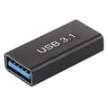 Miniatyrbilde 1 av 4: Type-C / USB-C hunn til USB 3.0 hunn aluminiumslegeringsadapter (svart)