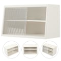 Miniatyrbillede 3 af 5: Mini Møbler Mini Hus Display Skab Tiny Møbler Display Skab Mini Hylde Model Hvid 9.9X4. White 9.9X4.9CM
