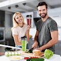 Miniatyrbillede 4 af 5: Blender Reservedele til Ninja, 710 ml Ninja Blender Krus med Låg, Blenderkniv til Nutri Ninja